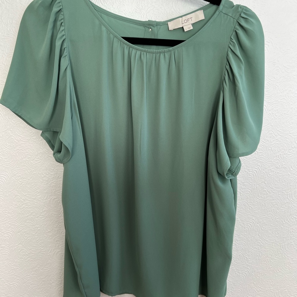 Loft Puff Sleeve Blouse